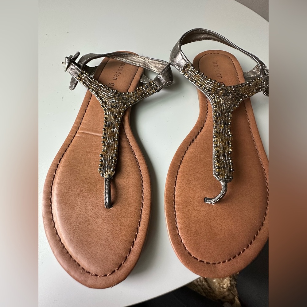 Beaded sandals